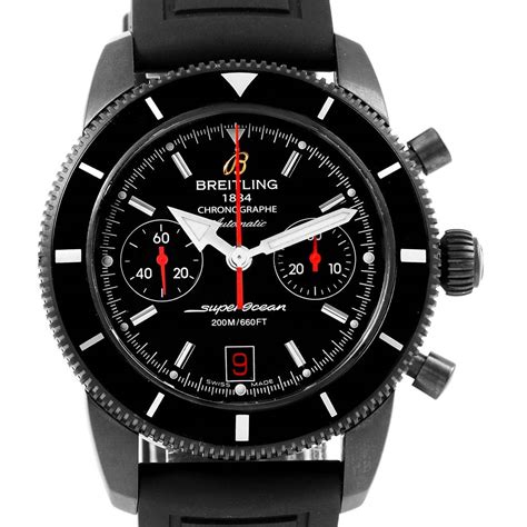 breitling superocean blacksteel limited edition